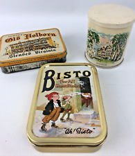 Vintage advertising tins for sale  WAKEFIELD