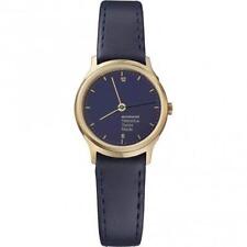 Relógio feminino Mondaine Helvetica No1 tom dourado claro aço mostrador azul MH1.L1141.LD comprar usado  Enviando para Brazil