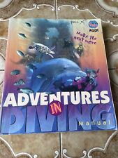 Adventures diving manual for sale  BELFAST