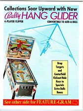 Hang glider pinball for sale  Collingswood