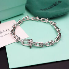 Tiffany&Co 925 Sterling Silver U-shape Link Bracelet for sale  LEIGH-ON-SEA