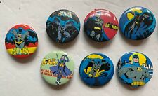 7 pinos pinback vintage de botão Batman DC Comic década de 1980 comprar usado  Enviando para Brazil