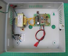 Burglar Alarm CCTV Door Control PSU 12V dc 1A Power Supply Panel Steel Case for sale  Shipping to South Africa