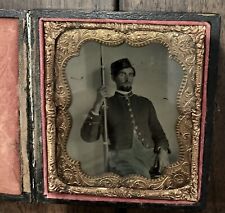 Tintype armed civil for sale  Fisherville