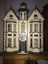 Antique Dolls House,A Rare Triple Opening Mansion., used for sale  Shipping to South Africa