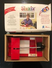 Sizzix original red for sale  UK