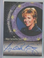 Amanda Tapping Samantha Carter Stargate SG1 Rittenhouse Auto Autograph A37, used for sale  Shipping to South Africa