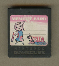 Cartão de memória Nintendo GameCube 59 Legend of Zelda Wind Waker DOL-008 importado do Japão, usado comprar usado  Enviando para Brazil