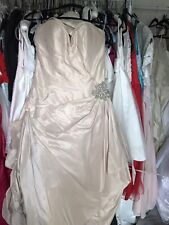 champagne colored bridesmaid dresses for sale  WAREHAM