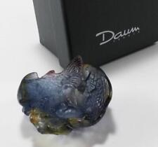 DAUM KOI FISH PATE DE VERRE CRYSTAL GLASS MINI COUPELLE SALT BOWL DISH FIGURINE for sale  Shipping to South Africa