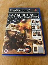 America's 10 Most Wanted (Sony PlayStation 2, 2004) - PAL - PS2, used for sale  Shipping to South Africa