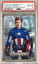 Marvel Avengers Capitán América 2012 #E-24 PSA 10 GEMA COMO NUEVA (RARO: población 5) segunda mano  Embacar hacia Mexico