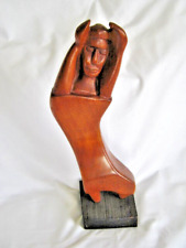 Carved wood female for sale  Snohomish