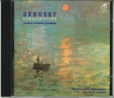 Claude Debussy - CD de orquesta de obras para orquesta, Emil de Cou / San Francisco Ballet Orch segunda mano  Embacar hacia Argentina
