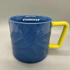 Caneca de café Starbucks azul e amarela, 12 oz, 2021 comprar usado  Enviando para Brazil