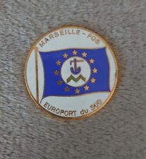Used, Marseille-Fos europort du south autonomous port medal badge/badge/maid (2) for sale  Shipping to South Africa