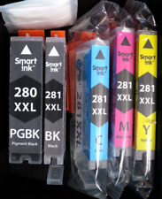 Smart Ink Compatible Ink Cartridge 280XXL & 281XXL Black Yellow Cyan Magenta for sale  Shipping to South Africa