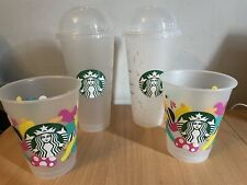 Reusable starbucks plastic for sale  COVENTRY