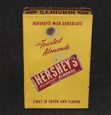 Usado, Hershey's Milk Chocolate Tostadas Almendras Caja de Exhibición de Caramelos 1ra a Favor Años 50 segunda mano  Embacar hacia Argentina