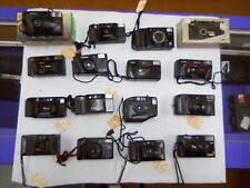 Lote de 35 câmeras de filme vintage raras Point Shoot ligam e piscam. Filme não testado comprar usado  Enviando para Brazil