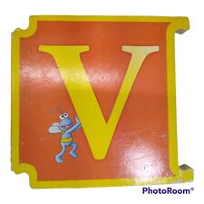 Livro intertravado do alfabeto da rua Sesame. Vintage "V" comprar usado  Enviando para Brazil
