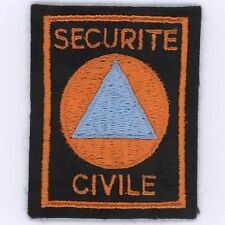Sécurité civile tissu d'occasion  La Queue-les-Yvelines