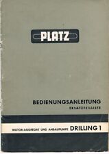 Platz drilling motor gebraucht kaufen  Möttingen