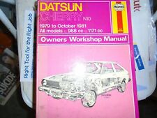 Datsun cherry workshop for sale  LONDON