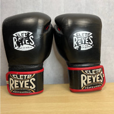 Cleto Reyes Extra Padding Boxing Gloves Black/Red 16oz Mexican Punchers Glove, used for sale  Shipping to South Africa
