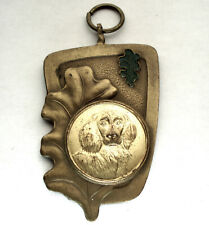 COCKER SPANIEL Medal 48x30.8mm 17.3g Partial Gold Plated Bronze. B19 til salg  Sendes til Denmark