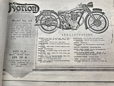 Norton thick pages for sale  HITCHIN