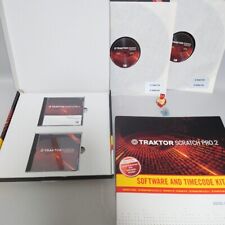 instrumento nativo Traktor Scratch Pro 2 software kit de código de tempo com 2 registros comprar usado  Enviando para Brazil