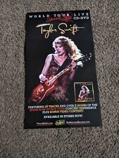 TAYLOR SWIFT-SPEAK NOW WORLD TOUR PÔSTER AO VIVO 9"X15" - Vários disponíveis comprar usado  Enviando para Brazil