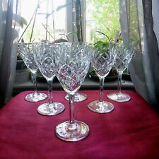 Verres eau cristal d'occasion  Thiaucourt-Regniéville