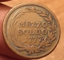 Mezzo soldo 1777 usato  Olbia