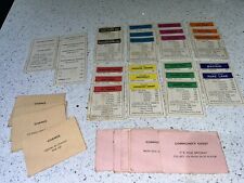 Vintage monopoly title for sale  NORTHAMPTON