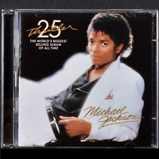 CD Michael Jackson Thriller 25º aniversário com músicas bônus e vídeos musicais DVD comprar usado  Enviando para Brazil