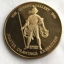 Medalha de Bronze Prova Leonardo Da Vinci Palácio de Buckingham 1986 comprar usado  Enviando para Brazil