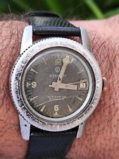 Rare 1970's Vintage Candino Submarine 20ATM  Automatic Black Dial 38mm for sale  Shipping to South Africa