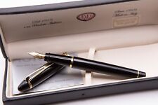 Aurora Ipsilon Fountain Pen Black Resin & Gold Plated Trim - 14k Gold B Nib for sale  Shipping to South Africa