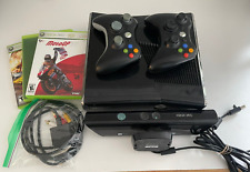Used, Xbox 360 S Slim Bundle Console 250GB,  2 Controllers, 4 Games, Kinect - Tested! for sale  Shipping to South Africa