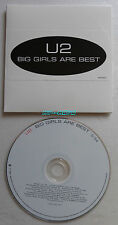 U2 BIG GIRLS ARE BEST CD Single PROMO US INTR-10361-2 CARDSLEEVE  for sale  Shipping to Canada