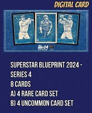 Superstar Blueprint Series 4 TODO Raro/Incomum Conjunto de 8 Cartas Topps Colorido Digital, usado comprar usado  Enviando para Brazil