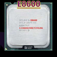 Intel Core 2 Duo E8600 3.33GHz Dual Core Socket T 775 CPU Processor comprar usado  Enviando para Brazil