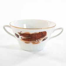 Wawel Polonia Crema Sopa Manijas Taza Tazón Porcelana Almeja Ostra segunda mano  Embacar hacia Argentina