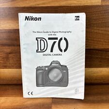 Usado, Nikon D70 Manual - Manual de instrucciones de cámara digital segunda mano  Embacar hacia Argentina