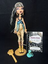 2008 muñeca Monster High primera ola Cleo De Nile peine diario soporte de joyería serpiente segunda mano  Embacar hacia Argentina