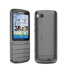 Nokia C3-01 Cell Phone Gray (Unlocked) Button Touch and Type Mobile Phone  for sale  Shipping to South Africa