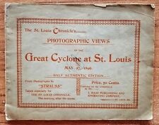 Grande Ciclone em St. Louis Souvenir Book, 27 de maio de 1896 Fotografias por Strauss comprar usado  Enviando para Brazil