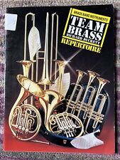 Team brass repertoire for sale  LETCHWORTH GARDEN CITY